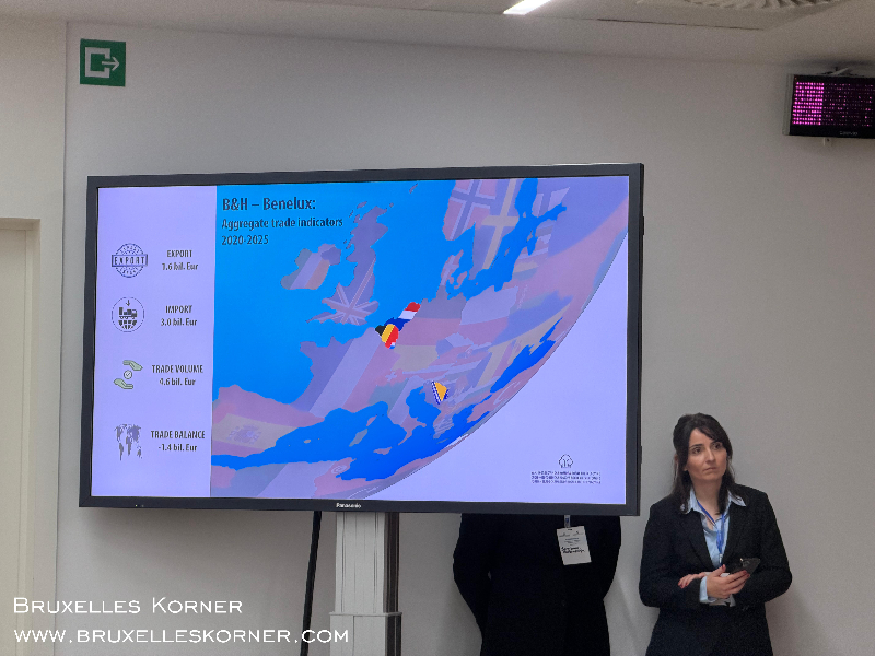 Brüksel'de  Bosna-Hersek Avrupa’nın kalbinde ekonomik atağa geçiyor