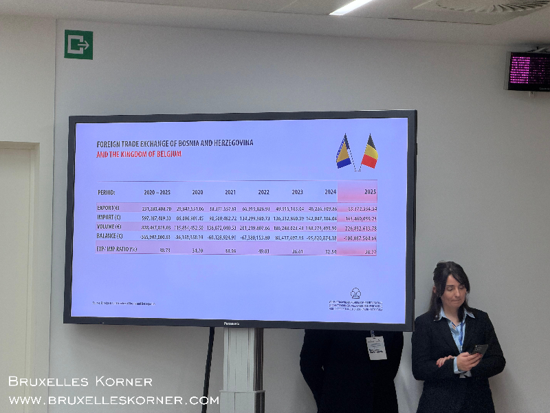 Brüksel'de  Bosna-Hersek Avrupa’nın kalbinde ekonomik atağa geçiyor