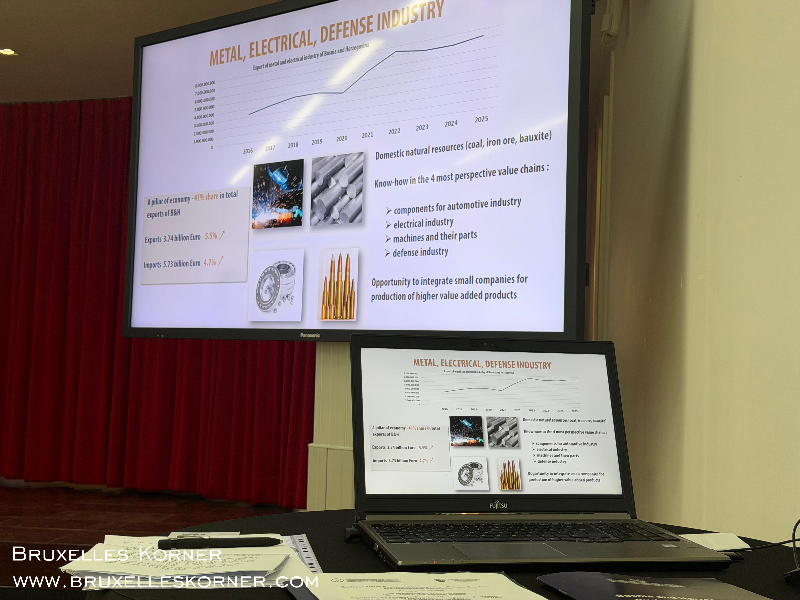 Brüksel'de  Bosna-Hersek Avrupa’nın kalbinde ekonomik atağa geçiyor