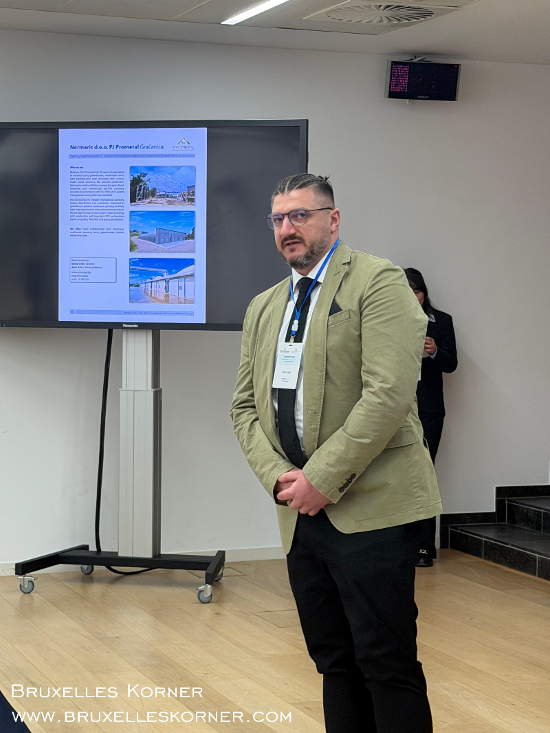 Brüksel'de  Bosna-Hersek Avrupa’nın kalbinde ekonomik atağa geçiyor