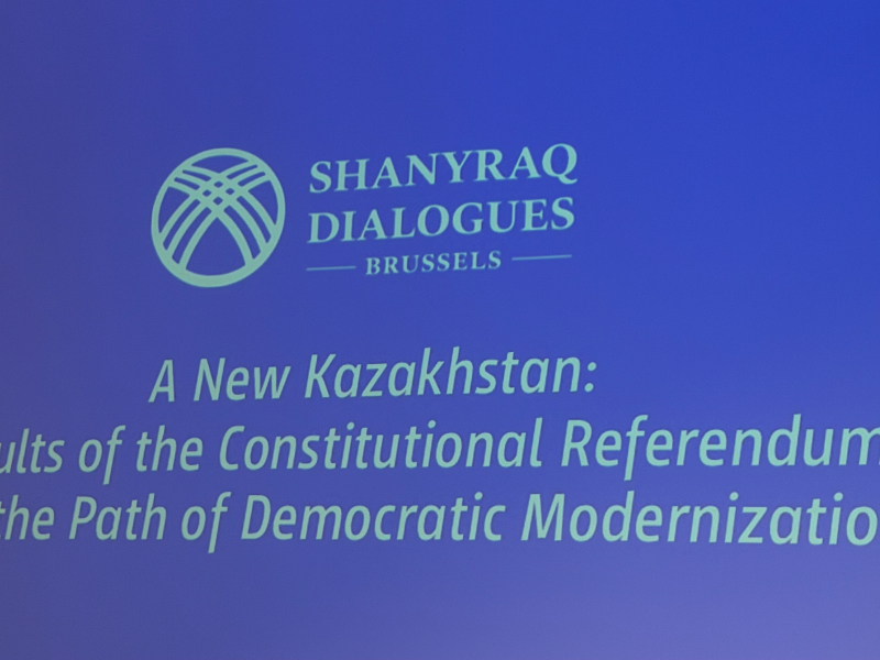 Un Nouveau Kazakhstan face à l'Europe : le référendum constitutionnel en débat à Bruxelles