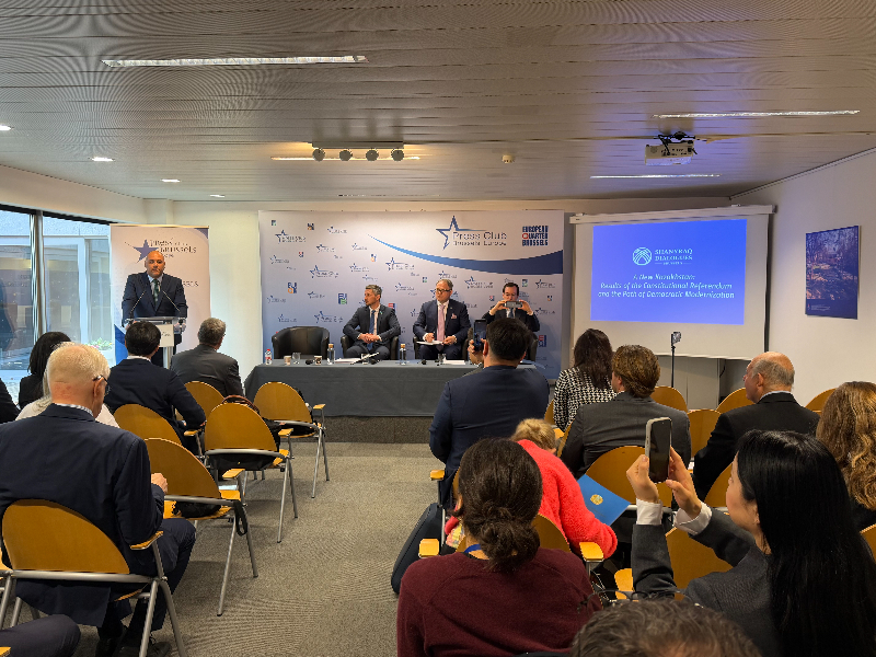 Un Nouveau Kazakhstan face à l'Europe : le référendum constitutionnel en débat à Bruxelles