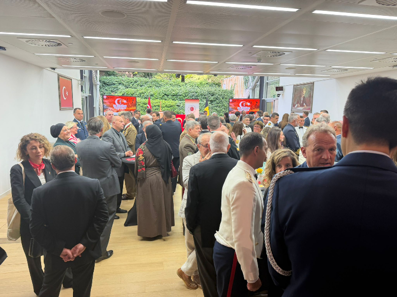 2026 Brüksel’de 30 Ağustos Zafer Bayramı yoğun diplomatik katılımla kutlandı