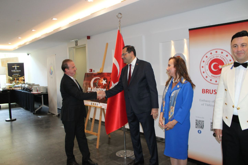 2026 Brüksel’de 30 Ağustos Zafer Bayramı yoğun diplomatik katılımla kutlandı