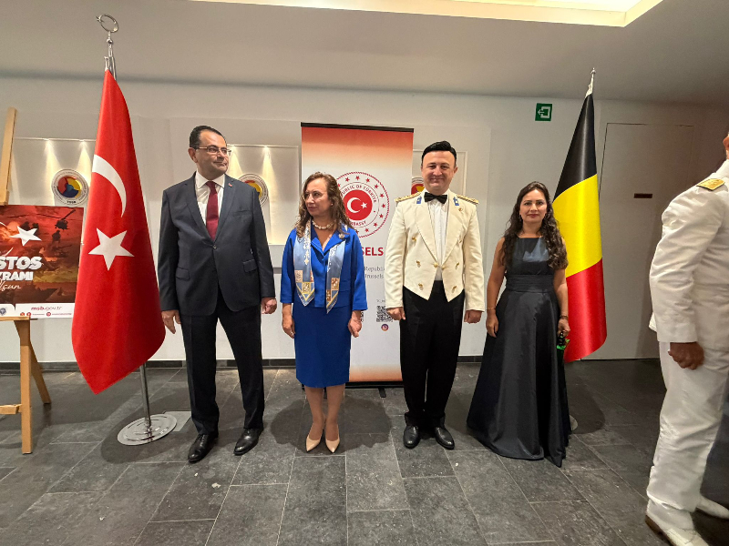2026 Brüksel’de 30 Ağustos Zafer Bayramı yoğun diplomatik katılımla kutlandı