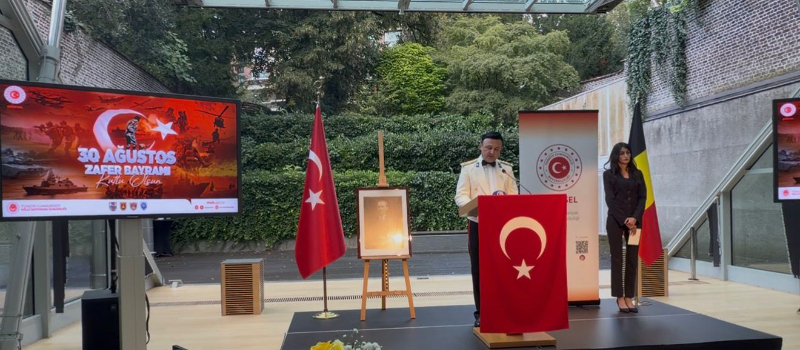 2026 Brüksel’de 30 Ağustos Zafer Bayramı yoğun diplomatik katılımla kutlandı