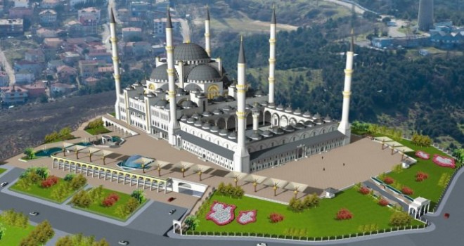 Çamlıca Camii’nde ilk ibadet Kadir Gecesi...
