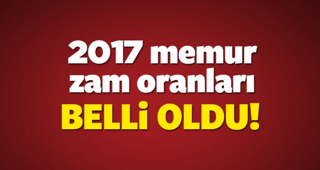 MEMURA YENİ ZAM