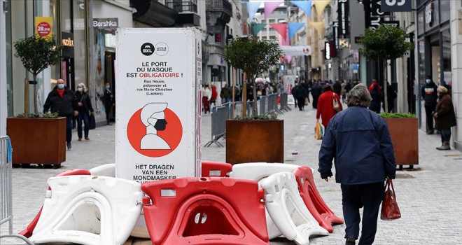 Belçika'da Covid-19 vaka sayısı 500 bini, ölümler 13 bini aştı