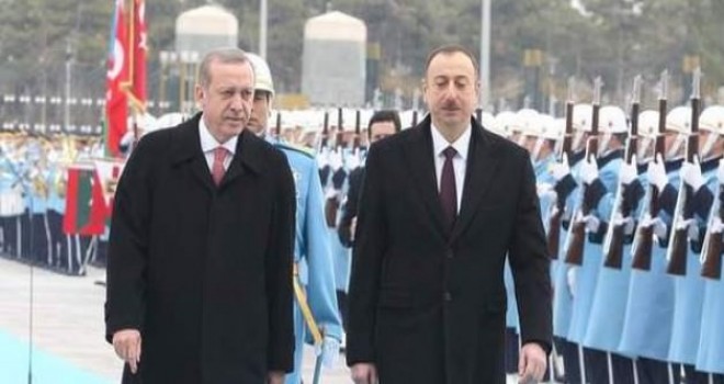 İlham Aliyev Ankara'da