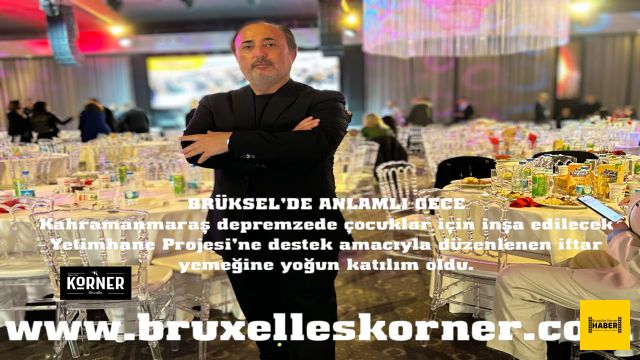 BRÜKSEL’DE ANLAMLI GECE