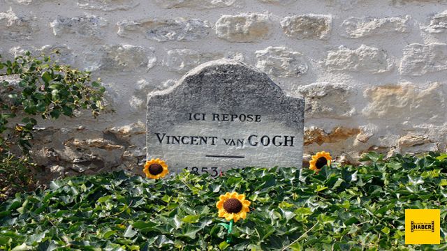 Hollandalı ressam Van Gogh son eserlerini Fransa'nın Auvers-sur-Oise köyünde resmetti