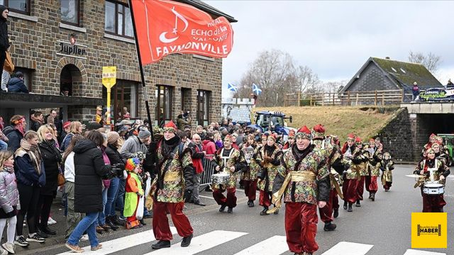 Belçika'nın "Türk köyü"nde karnaval coşkusu yaşandı