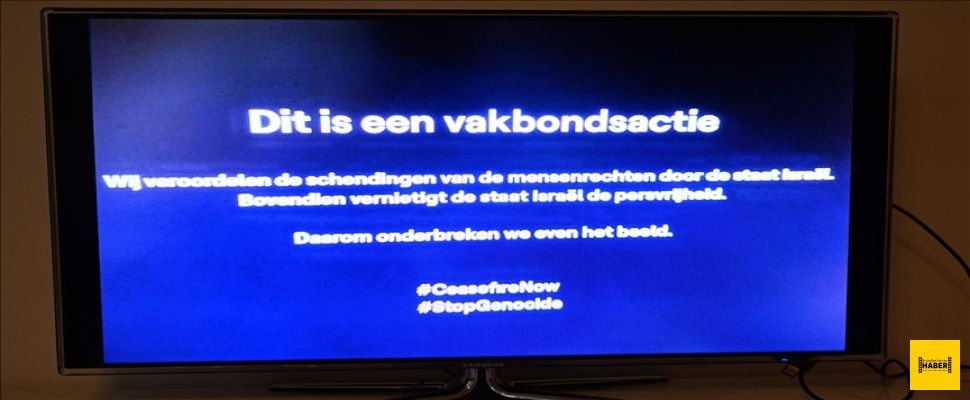 Belçika'nın VRT tv kanalı, Eurovision yayını sırasında İsrail’i protesto etti