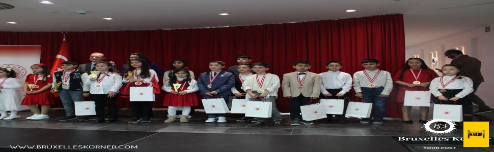 İstiklal Marşı’nı Ezbere Güzel Okuma Yarışması Belçika Finali