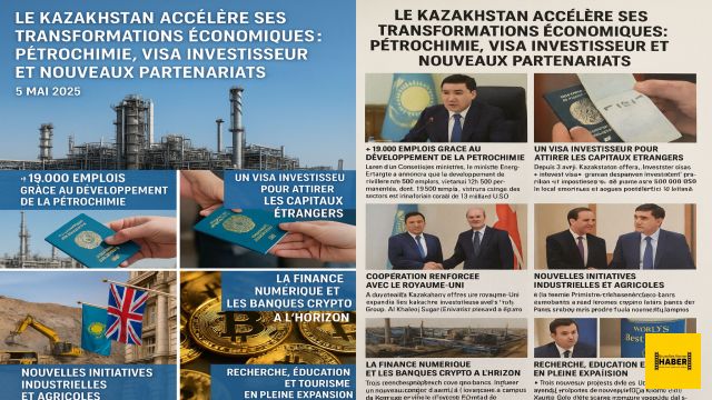 Quoi de neuf cette semaine du 5 Mai 2025 au Kazakhstan  