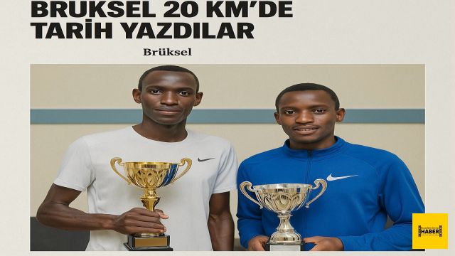 SIĞINMACILARDAN KOŞU ZAFERİ: BRÜKSEL 20 KM’DE TARİH YAZDILAR
