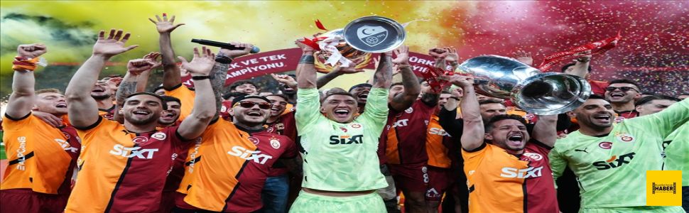 Galatasaray, sezonu çifte kupa mutluluğuyla kapattı