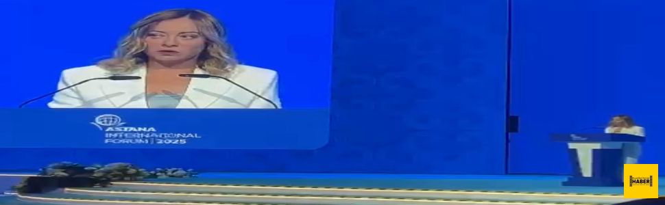 Meloni: 'Kazakistan, Avrupa ve Asya Arasında Köprü'