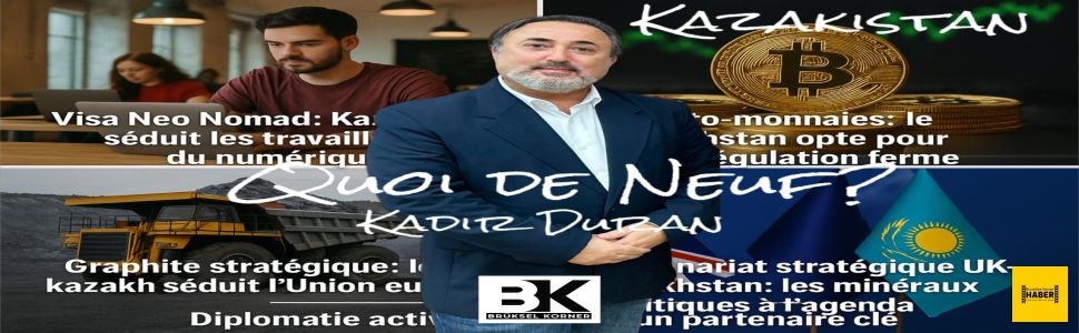 Quoi de neuf cette semaine du 9 Juin 2025 au Kazakhstan  ?