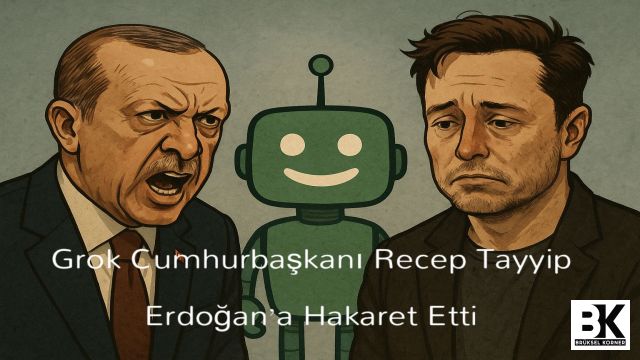 Grok Cumhurbaşkanı Recep Tayyip Erdoğan’a Hakaret Etti