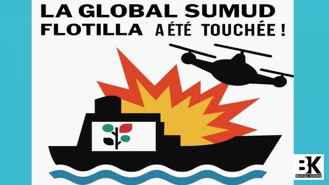 Gaza : la Global Sumud Flotilla sous attaque mais déterminée à briser le blocus