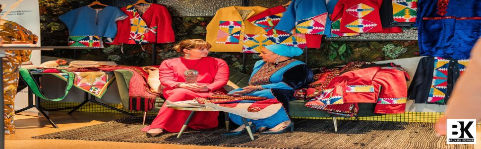 Turkmen cultural event in Brussels and fashion show during the independence day