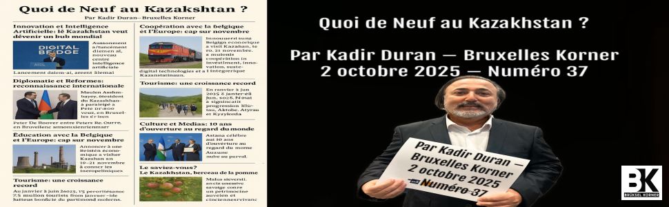 Quoi de Neuf au Kazakhstan ? Numéro 37