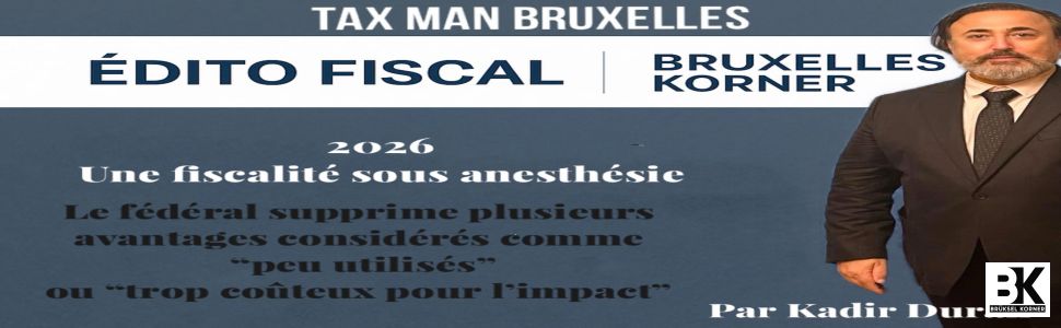 La Belgique n’augmente pas l’impôt… mais limite de plus en plus les moyens de le réduire
