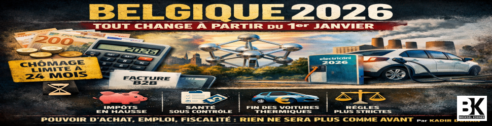 Belgique 2026 : tout change à partir du 1er janvier