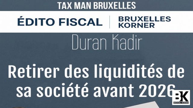 Retirer des liquidités de sa société avant 2026