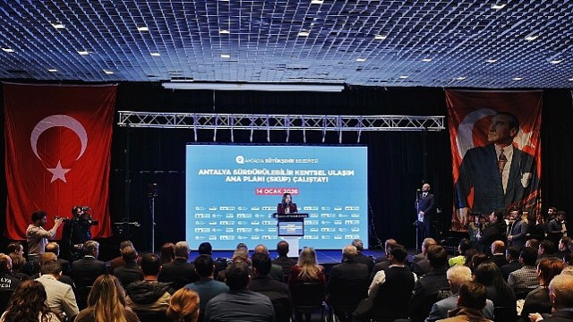 2040 Sürdürülebilir Kentsel Ulaşım Ana Planı Tematik Çalıştayı düzenlendi