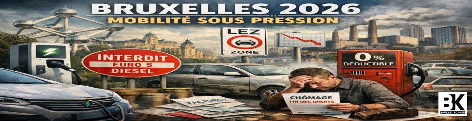 Bruxelles–Belgique 2026 : quand la transition automobile devient une contrainte sociale