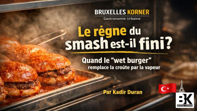 Le règne du smash est-il fini ? Quand le « wet burger » remplace la croûte par la vapeur