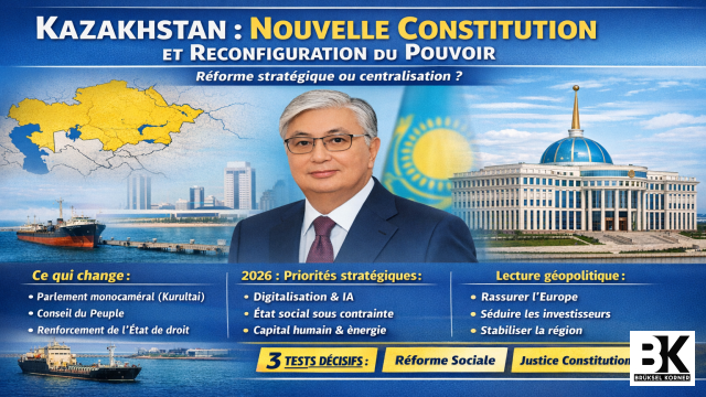 Kazakhstan : Nouvelle Constitution, État-pivot et reconfiguration du pouvoir