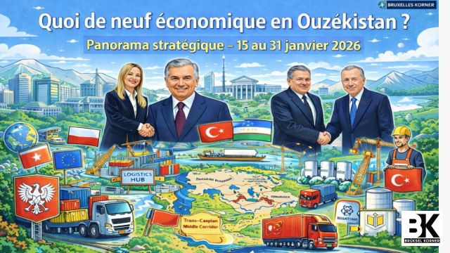 Quoi de neuf économique en Ouzbékistan ? 15 au 31 janvier 2026