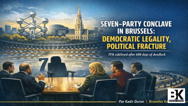“Seven-Party Conclave in Brussels: Democratic Legality, Political Fracture”