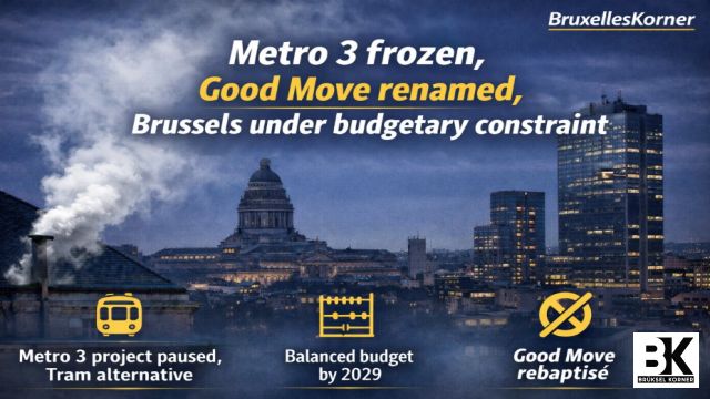 White Smoke in Brussels: Metro 3 Frozen, Good Move Rebranded, and a Government Under Constraint