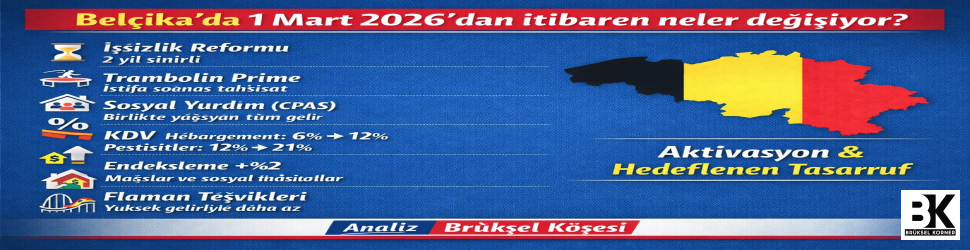 1 Mart 2026 dan itibaren Yürürlüğe giren tüm değişiklikler