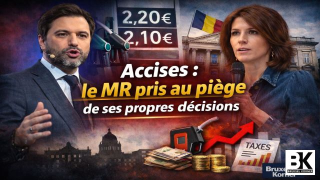 Accises : le MR pris au piège de ses propres décisions