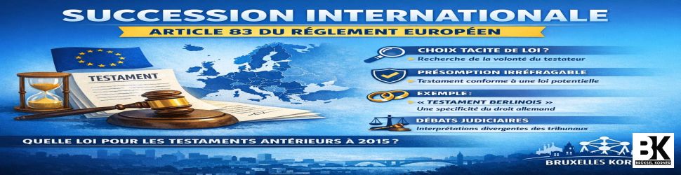 Article 83 règlement successions