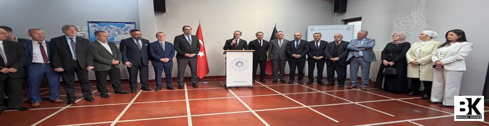 Brüksel’de Bayram Buluşması Belçika Diyanet Vakfı’nın geleneksel bayramlaşma töreni geniş katılımla gerçekleşti