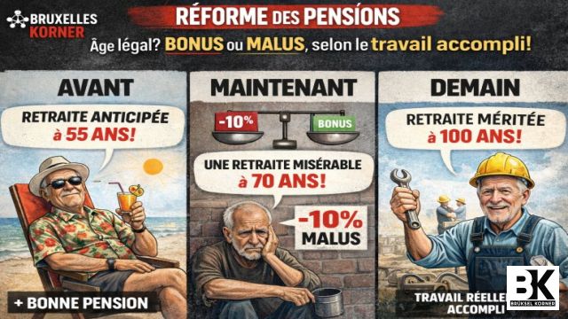 La pension ne dépendra plus de l’âge… mais des jours travaillés.