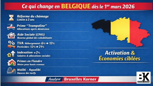 Tous les changements qui entrent en vigueur en mars 2026