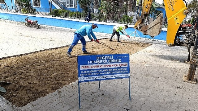 Başkan Çerçioğlu’nun öncülüğünde Aydın’ın tüm ilçelerinde yol yapım ve yenileme çalışmaları sürüyor