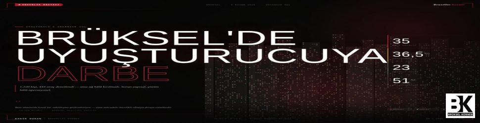 Brüksel'de Uyuşturucuya Darbe: