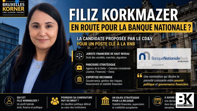 Candidate de la diversité  à gouverner la Banque nationale belge