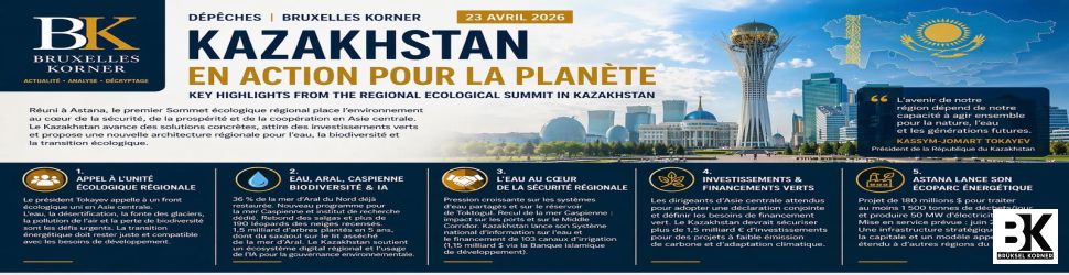 Le Sommet écologique régional 2026 consacre le Kazakhstan comme puissance régulatrice de l'Asie centrale