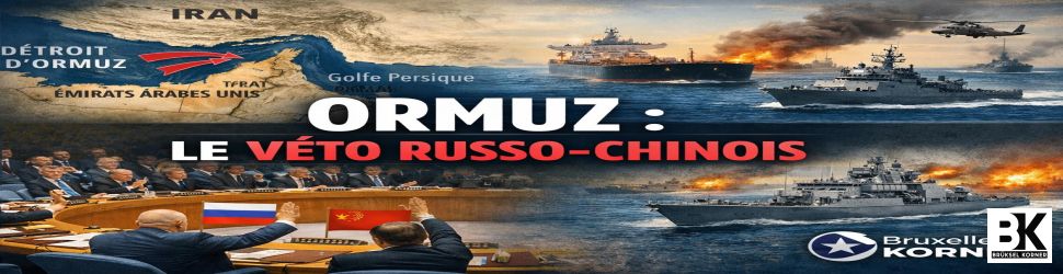 Ormuz : le veto russo-chinois, ou la fracture assumée de l’ordre mondial
