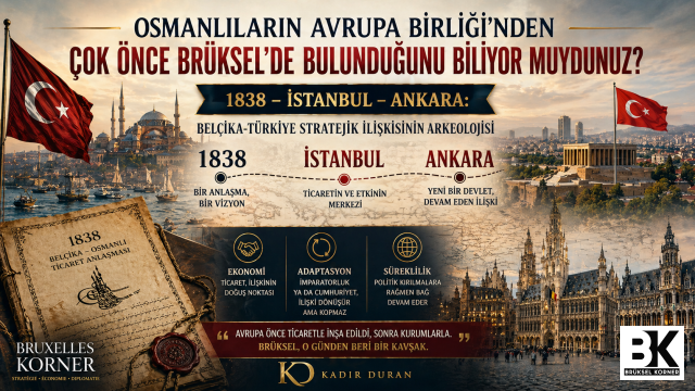 Osmanlıların Avrupa Birliği’nden çok önce Brüksel’de bulunduğunu biliyor muydunuz?